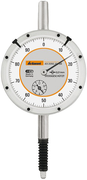 Reloj comparador de precisión de 0‑0,8 mm, precisión de 0,01 mm, resistente  al agua, reloj de palanca de alta sensibilidad de acero inoxidable con  contacto inversor automático : .es: Industria, empresas y ciencia