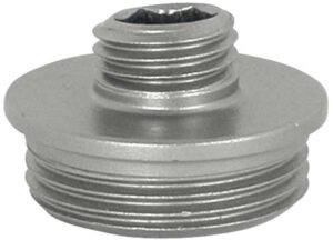 Adaptador para casquillo reductor con seguro contra extensión M16X1